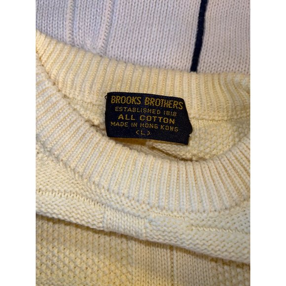 Vintage Brooks Brothers 3D Knit EUC Sweater SZ L - Picture 2 of 2